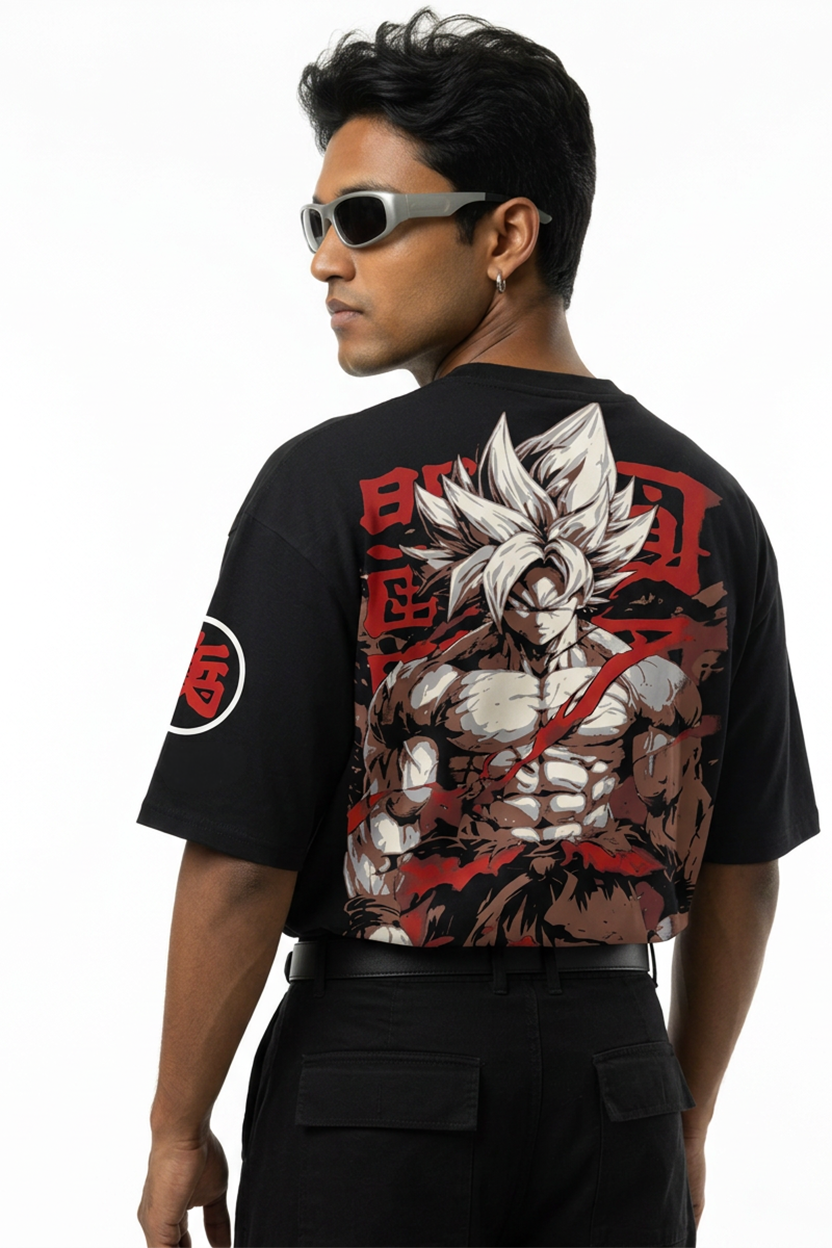 Dragon BallZ Drop Shoulder T-Shirt