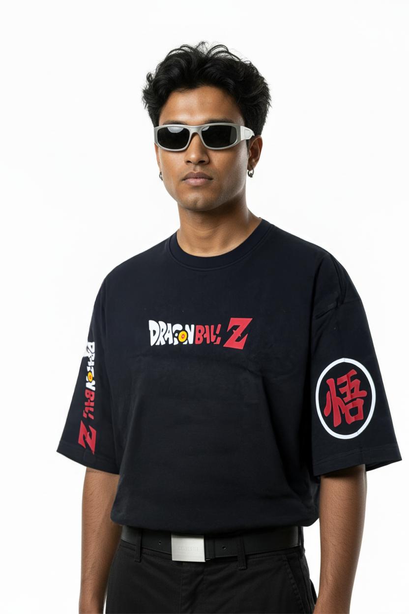 Dragon BallZ Drop Shoulder T-Shirt