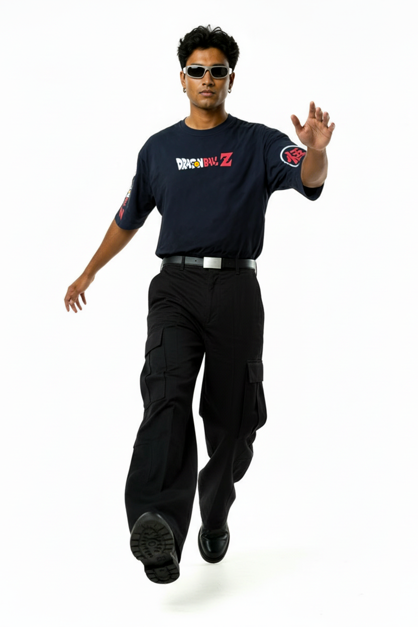 Dragon BallZ Drop Shoulder T-Shirt