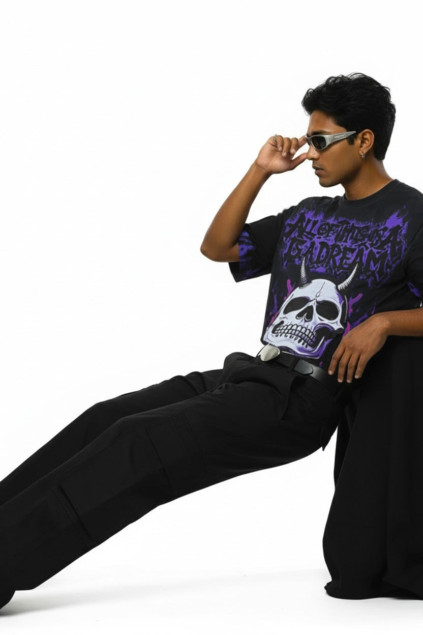 Dream Grey Drop Shoulder T-Shirt