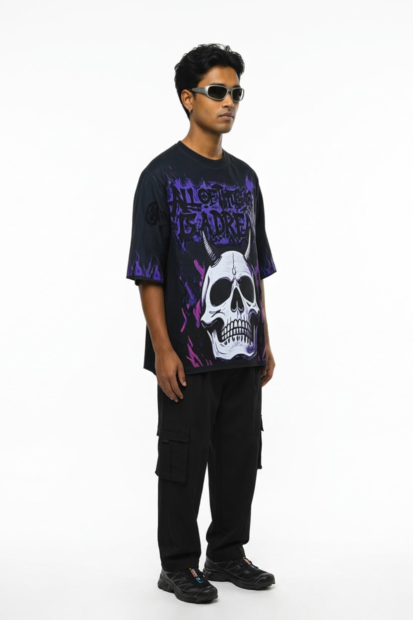 Dream Grey Drop Shoulder T-Shirt