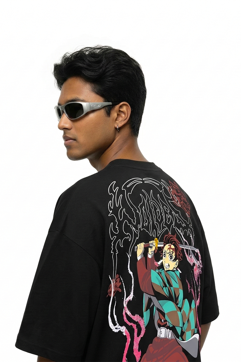 Demon Slayer Drop Shoulder T-Shirt